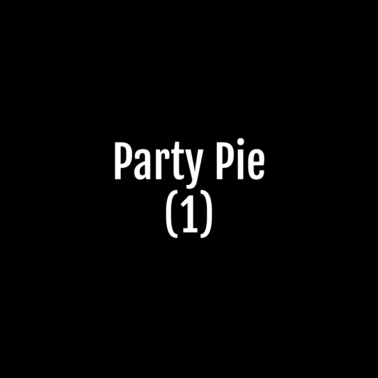 Party Pie (1)