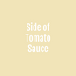 Tomato Sauce