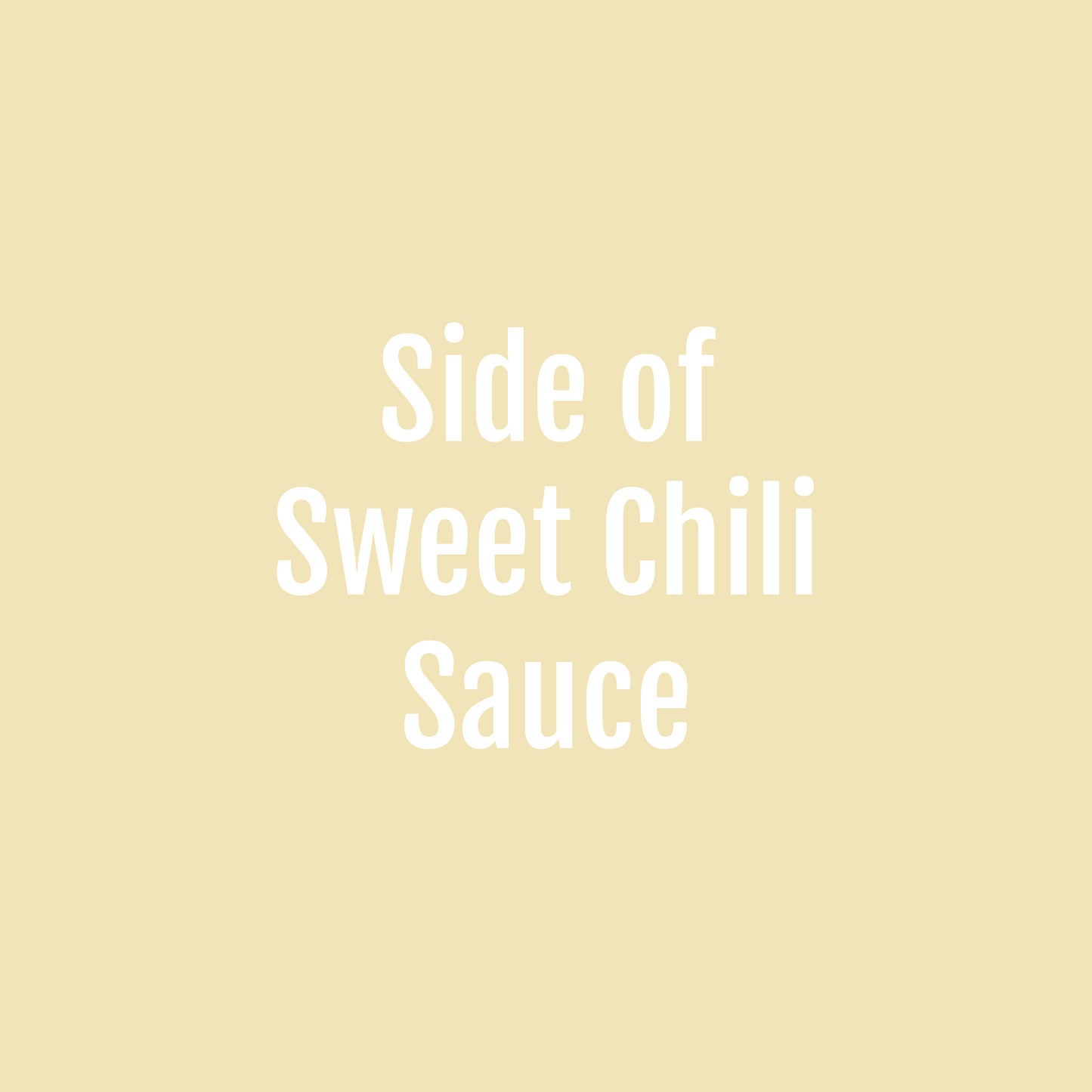 Sweet Chili Sauce