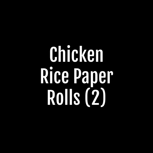 Rice Paper Rolls (x2)