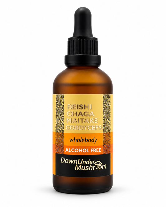 Reishi Chaga Cordyceps Maitake