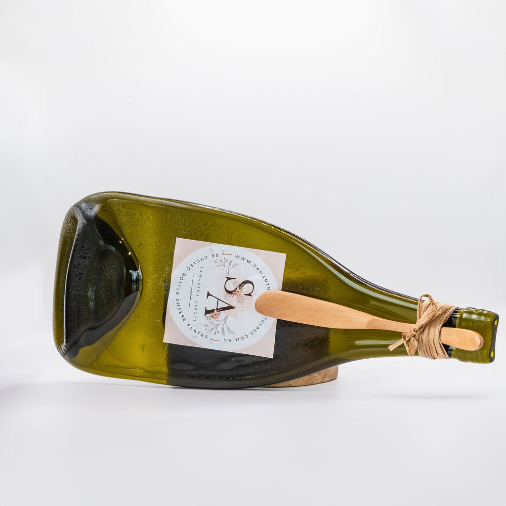 Wine Bottle Cheese Platter - Samantha Abbott