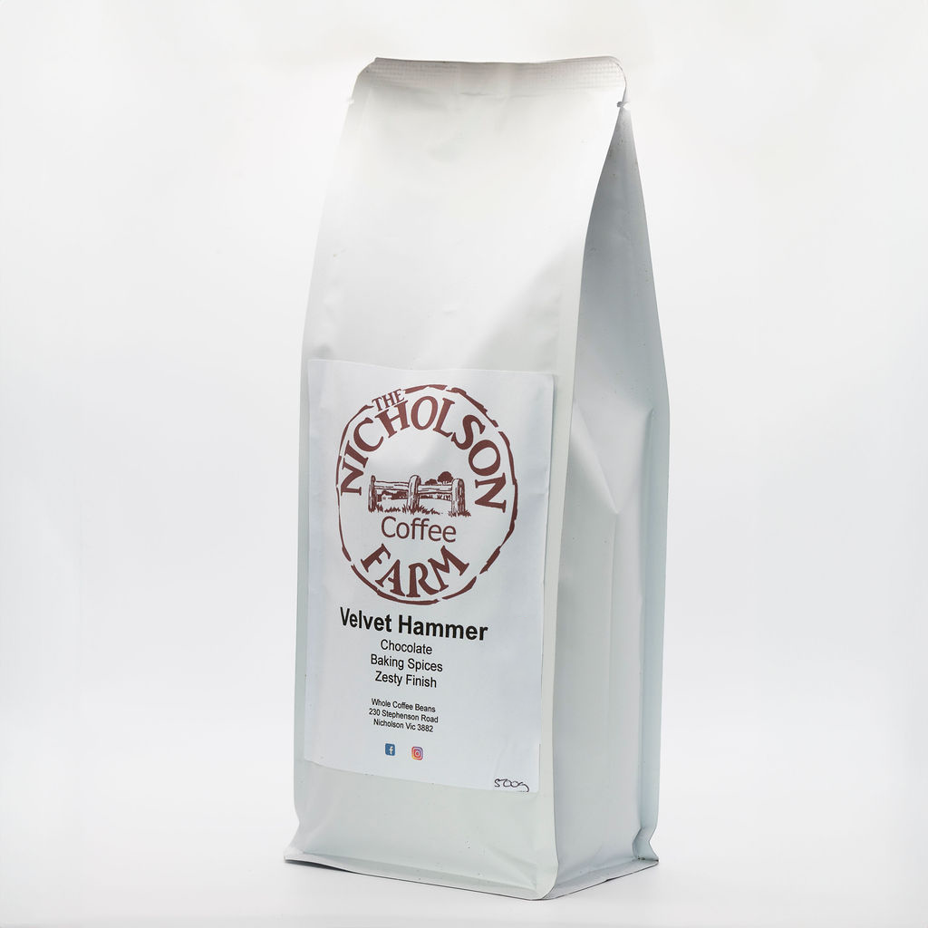 Velvet Hammer Whole Bean Coffee - The Nicholson Farm